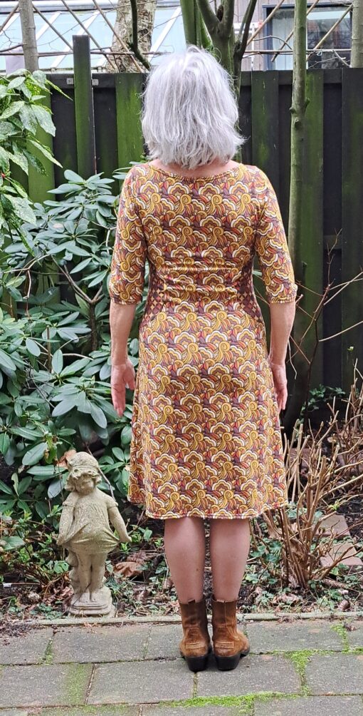 Jurk met detail in de taille